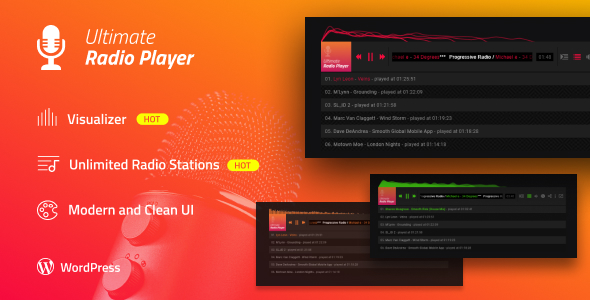 Ultimate Radio Player WordPress Plugin