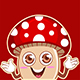 Mushroom Mascot Cartoon - GraphicRiver Item for Sale