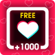 TikBooster - Fans & Followers & Likes & Hearts Tlk - Android App + Admob Integration - CodeCanyon Item for Sale