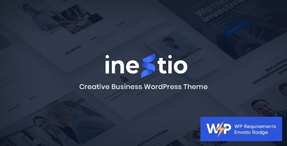 Inestio - Business & Creative WordPress Theme