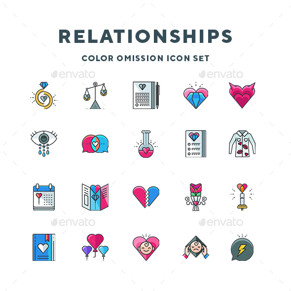 Relationships Icons