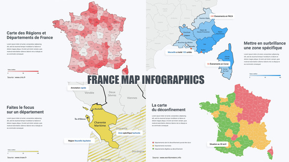 France Map Infographics