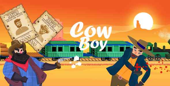 Cowboy Western Shooter Game | Unity Project for Android and iOS
