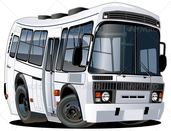 Vector Cartoon Bus