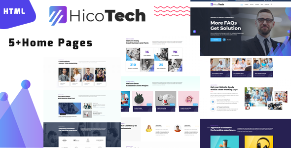 HicoTech - Digital Agency Template