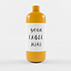 1 Litre Yellow Bottle - 3DOcean Item for Sale