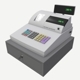 Cash Register - 3DOcean Item for Sale