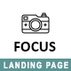 Focus - Photography Landing Page Template - ThemeForest Item for Sale
