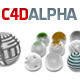 10 Cinema 4D Combinable Alpha Material Pack - 3DOcean Item for Sale