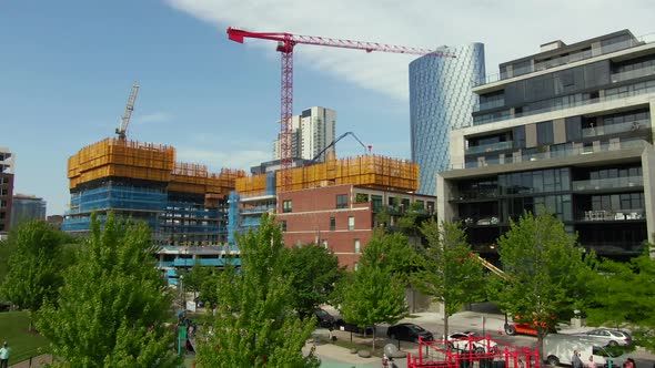 Chicago Skyline Crane