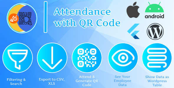 Attendance QR code - Plugin Wordpress