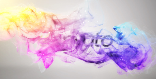 Colorful Particles Logo Reveal II