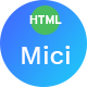 Mici - CRM system HTML Template - ThemeForest Item for Sale