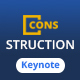 Construction Keynote Presentation Template - GraphicRiver Item for Sale