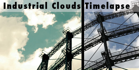 Industrial Clouds Time-Lapse