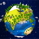 Element 3d V2 Cartoon Earth planet - 3DOcean Item for Sale