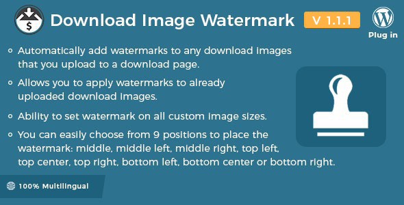Download Easy Digital Downloads – Download Image Watermark