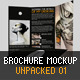 Brochure Mockup Unpacked 01 - GraphicRiver Item for Sale
