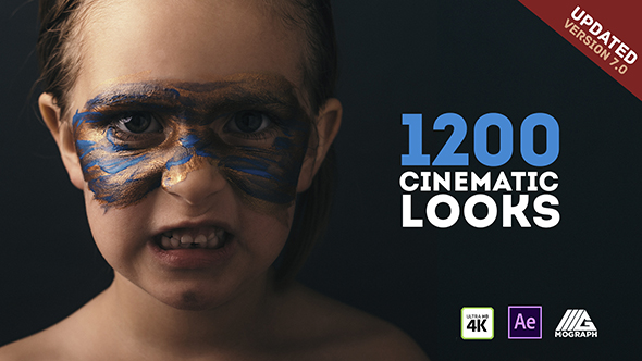 1200 LUTs Color Presets Pack | Cinematic Looks