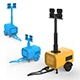 Flood Light Trailer - 3DOcean Item for Sale