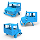 Mercedes Benz Unimog U ‏3D Printing Model - 3DOcean Item for Sale