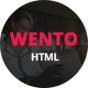 Wento - Portfolio HTML Template - ThemeForest Item for Sale