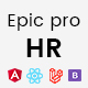 Epic Pro - React + Angular + Laravel + Bootstrap HR Management Admin Template & UI Kit - ThemeForest Item for Sale