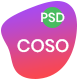 Coso – Creative Agency PSD Template - ThemeForest Item for Sale