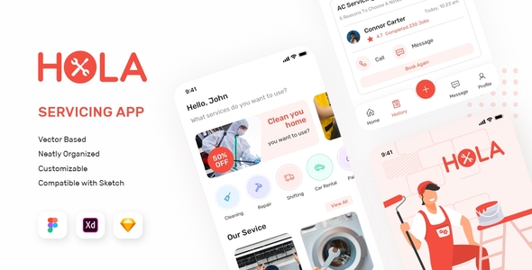 Hola Service UI kit