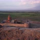 Khor Virab monastery and Mount Ararat at sunrise. Armenia. 4K Aerial - VideoHive Item for Sale