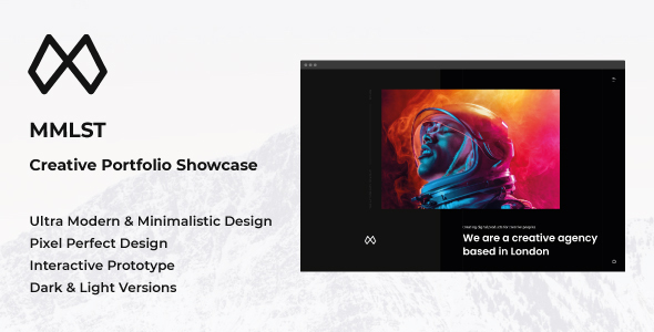 MMLST - Creative Portfolio Showcase Figma Template