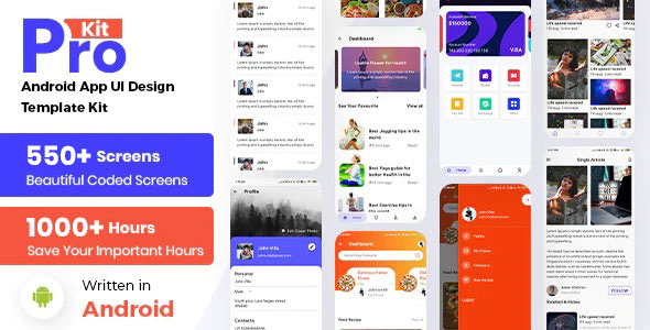 Prokit - Biggest Android UI Kit