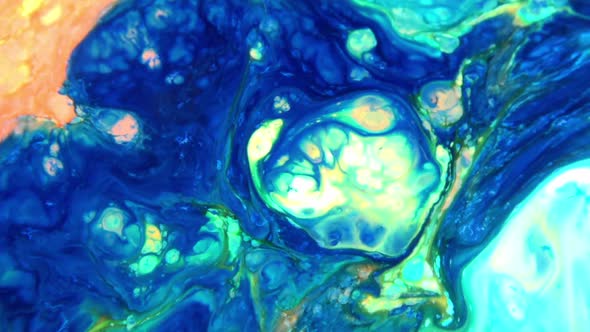 Psychedelic Cosmos Galaxy Paint Texture Background alt