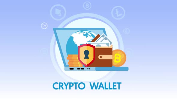 Crypto Wallet animation