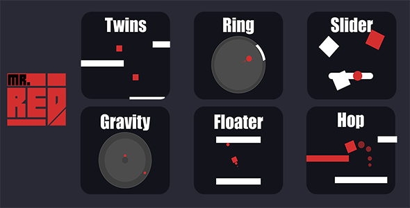 Mr. Red Construct 3 Game with Mobile Admob