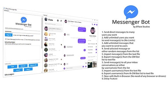 Efface Messenger Bot