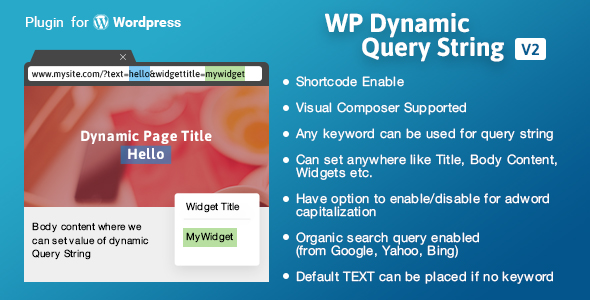 WP Dynamic Query String