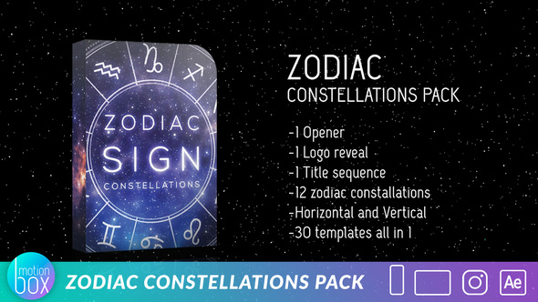 Zodiac  Constellation Pack