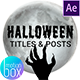 Halloween Stories, Posts & Titles - VideoHive Item for Sale