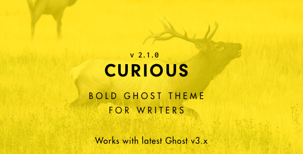 Ciekawy - blog i czasopismo Ghost Theme