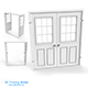 Internal Door 3D Printing Model - 3DOcean Item for Sale