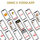 ionic 5 food delivery full app template - CodeCanyon Item for Sale