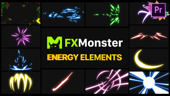 Energy Elements | Premiere Pro MOGRT