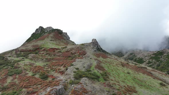 Island of Madeira High Rocky Cliffs