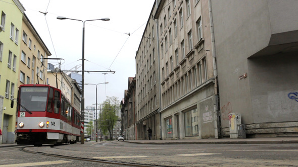 Tram in Tallinn, Estonia