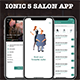 ionic 5 salon (admin + user) full app templates - CodeCanyon Item for Sale