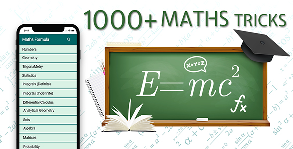 Math Tricks & Shortcuts for Competitive Exams - Android App + Admob Integration