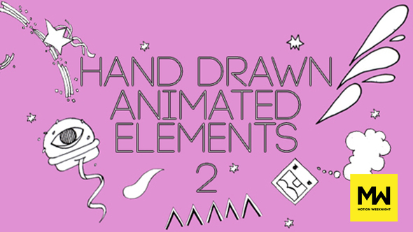 Hand Drawn 02 (Pack of 47) alt