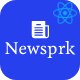 Newsprk - React Blog Magazine Template - ThemeForest Item for Sale