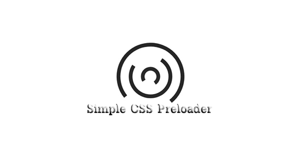 Simple CSS Preloader